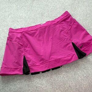 Nike Dri Fit Skorts Large Athletic Active Preppy Tennis Golf Running
